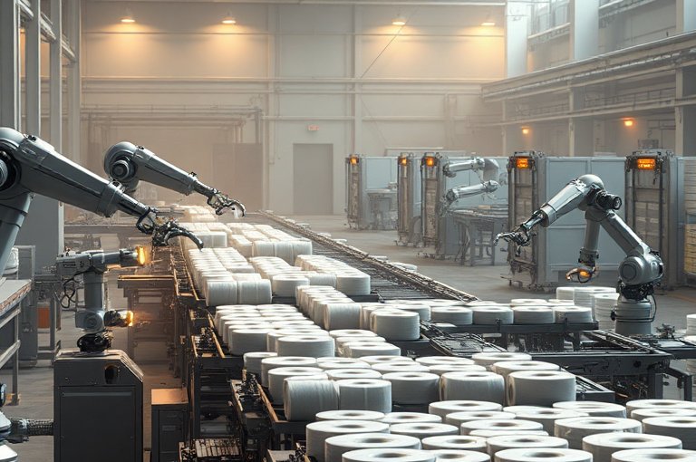 蘇州智能工廠：半自動(dòng)貼標(biāo)機(jī)提升生產(chǎn)效率，降低成本