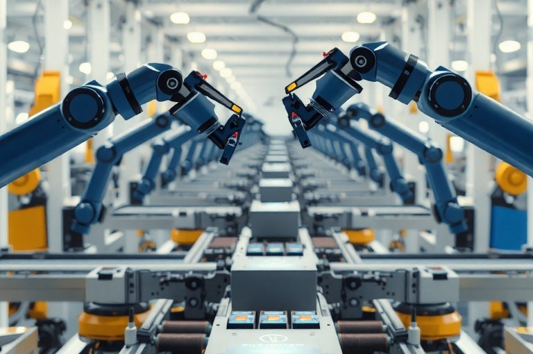 自動化倉儲利器智能堆垛機器人