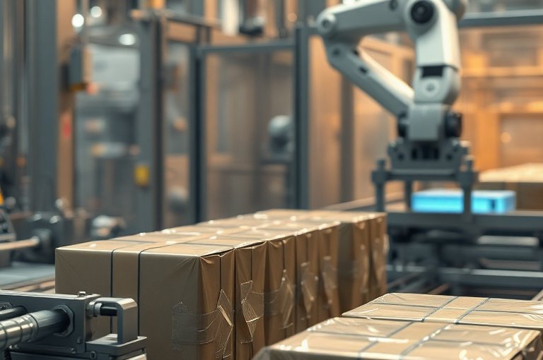 智能機器人助力自動化上下料